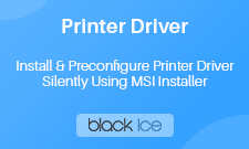 Black Ice Printer Driver Video Tutorial